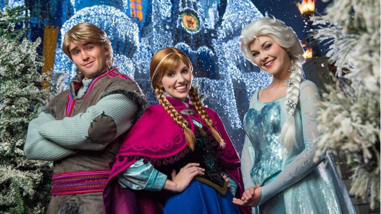 Disney Parks Frozen Christmas Celebration