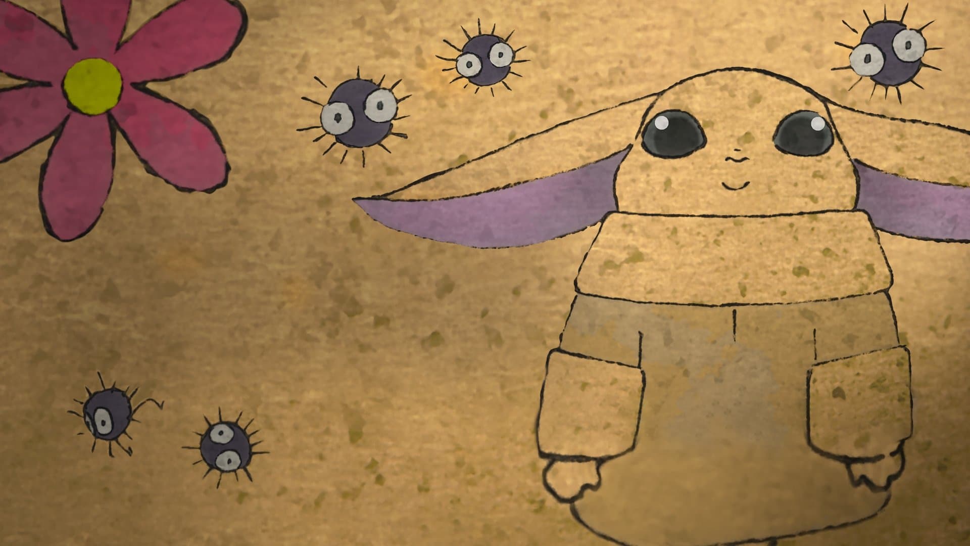 Zen : Grogu et les Susuwatari