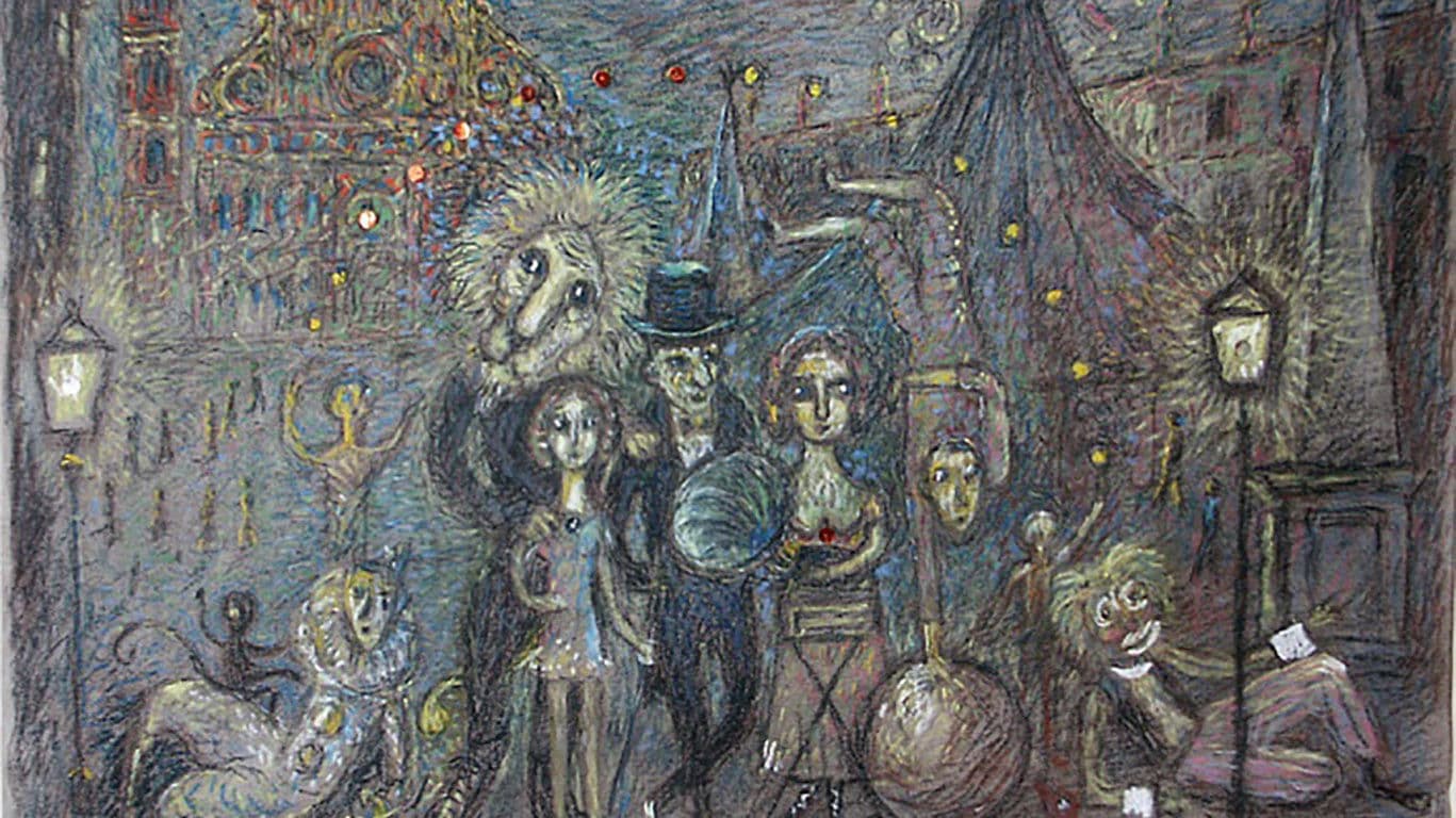 Le Lion a la Barbe Blanche