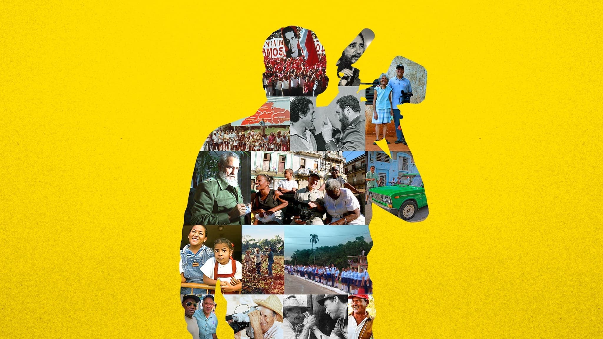 Un caméraman à Cuba