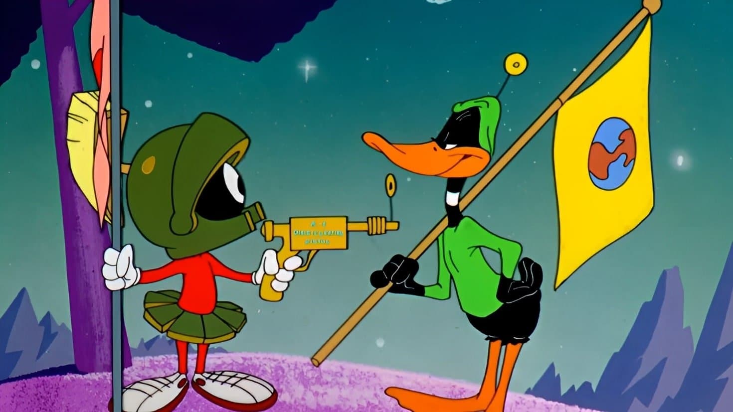 Duck Dodgers au XXIVème siècle et des poussières