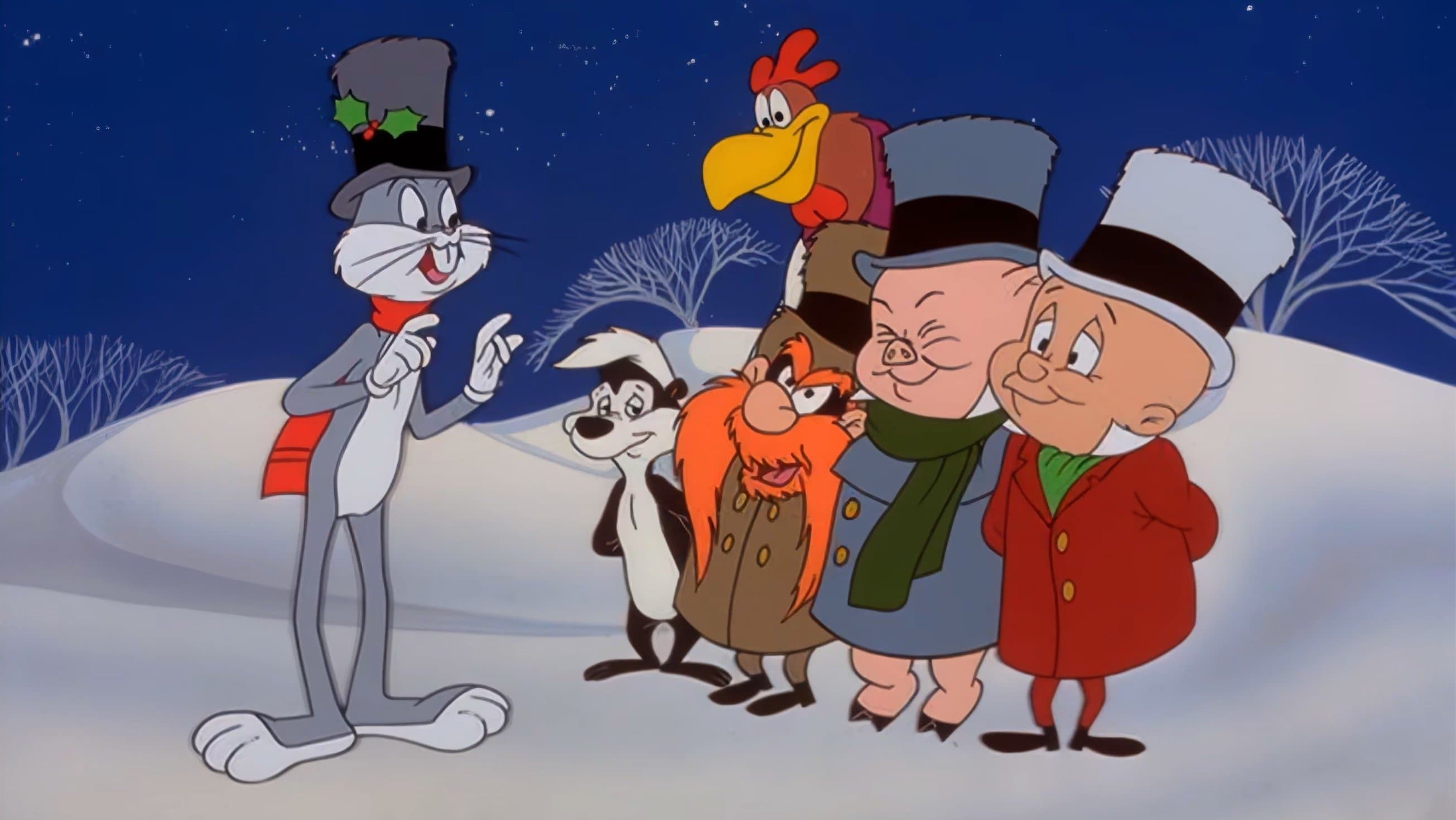 Bugs Bunny dans les contes de Noël