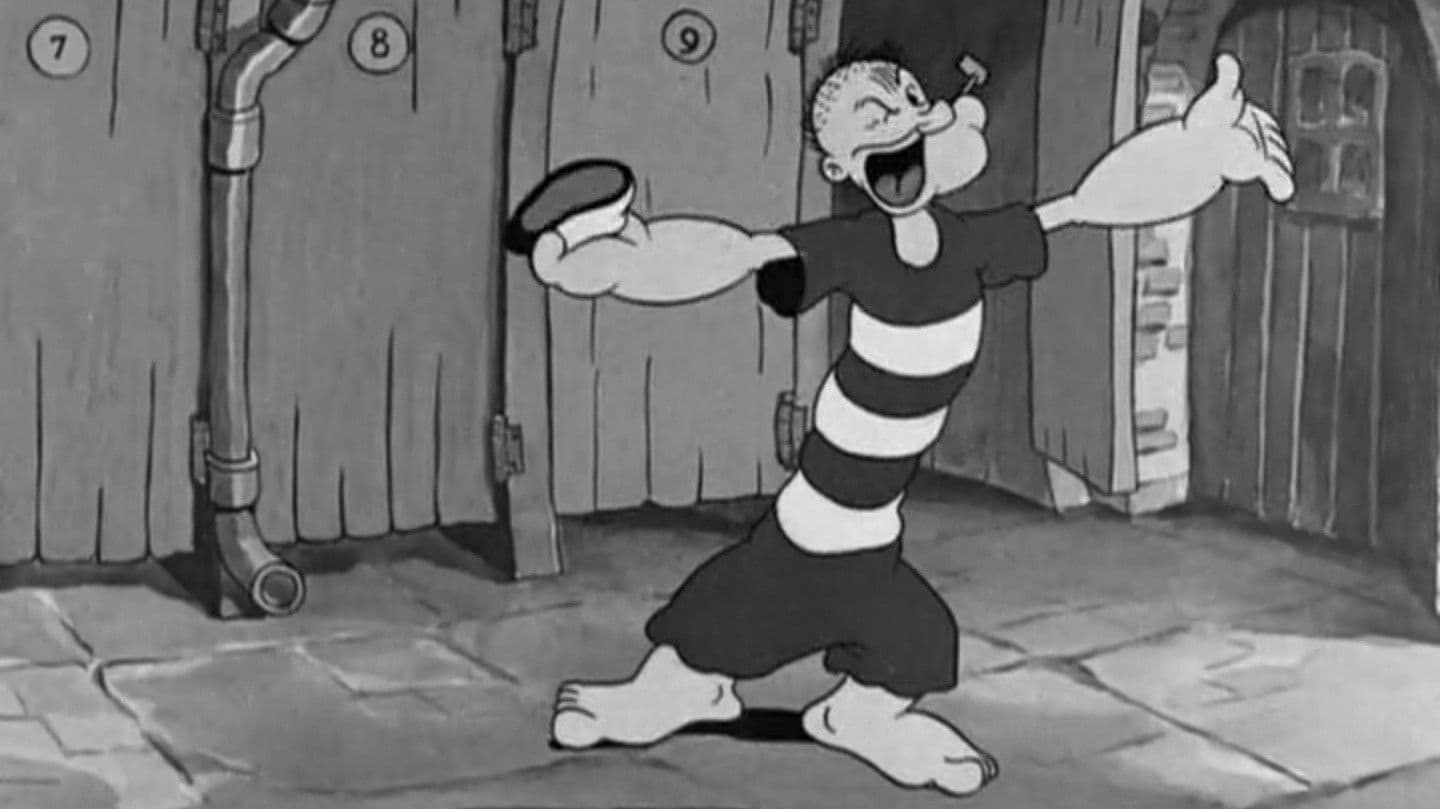 Popeye maitre-nageur