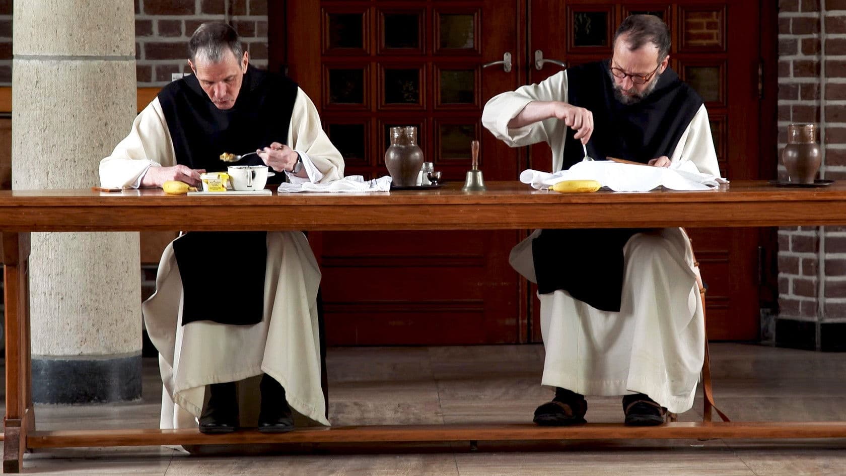 De terugkeer van de monniken naar Schier