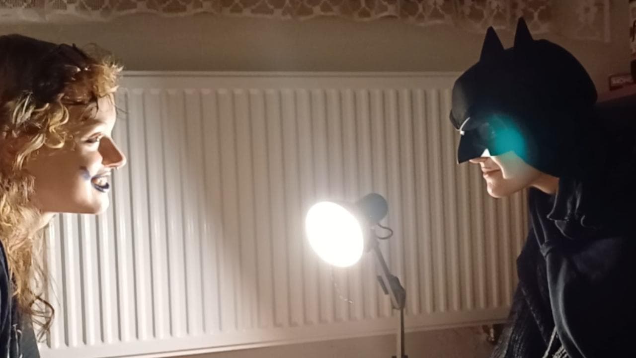 Batman a Modrý Joker Mají Problém