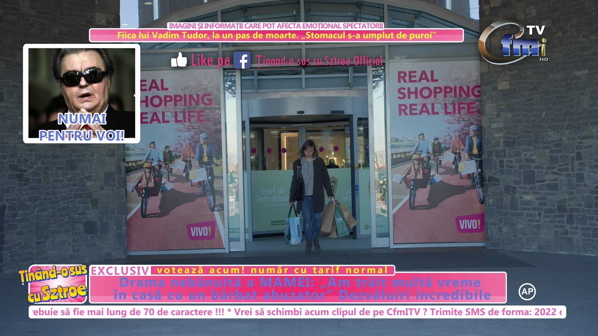 Ținând-o sus cu Sztroe