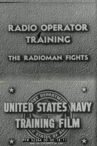 Radio Operator Training: The Radioman Fights