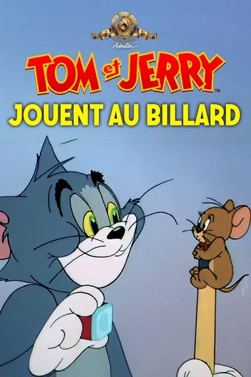 Tom et Jerry jouent au billard