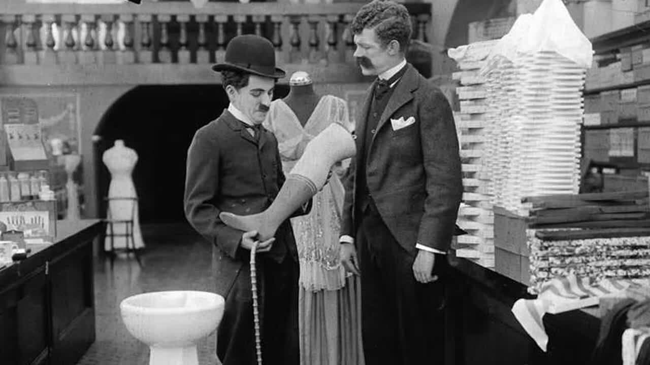 Charlot chef de rayon